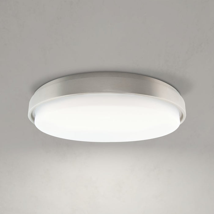 Modern Forms Zenith 1Lt 15" LED RD Flush 5-CCT 2700K, Titanium