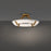 Modern Forms Copa 1Lt 19" LED Semi-Flush Mount, Aged Brass