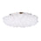 Modern Forms Fluffy 1Lt 33" LED Flush Mount/3000K, Nickel - FM-59933-BN