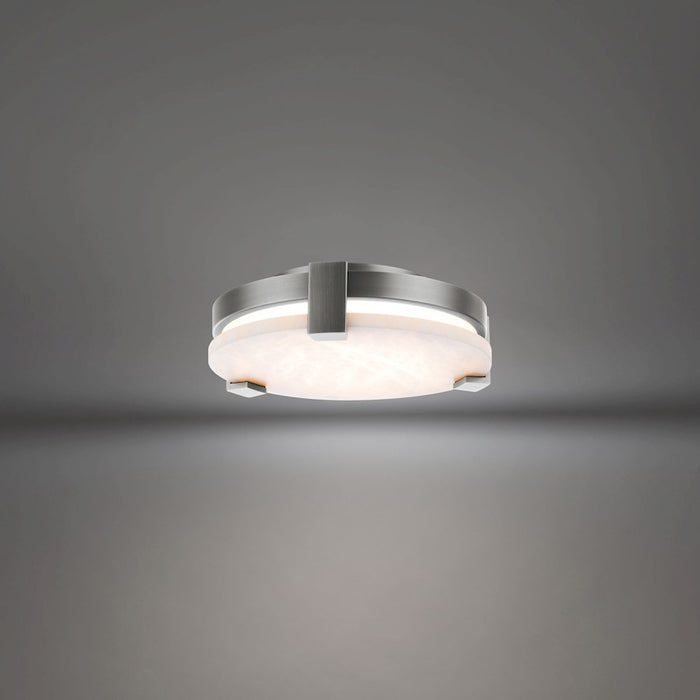 Modern Forms Catalonia 1Lt 11" LED Flush Mount/3000K, Nickel