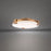 Modern Forms Catalonia 1Lt 17" LED Flush Mount/3000K, Brass