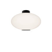 Modern Forms Illusion 1Lt 22" LED Flush Mount/2700K, Black/Opal - FM-72322-27-BK