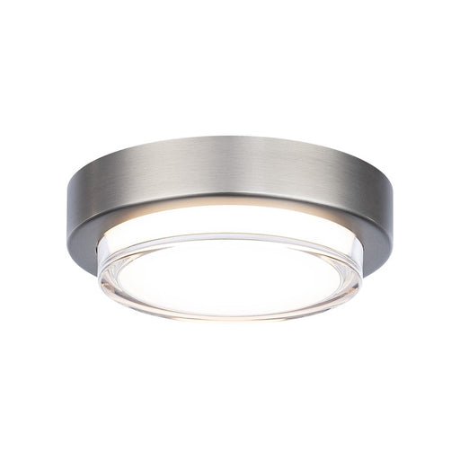 Modern Forms Kind 1Lt 8" LED Round Flush 3-CCT/2700K, Nickel - FM-76108-27-BN