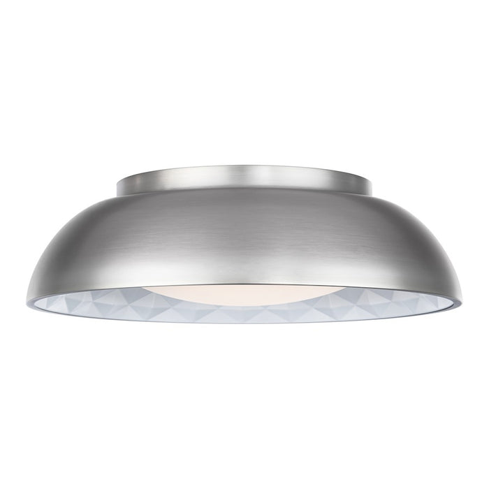 Modern Forms Prisma 1Lt 18" LED Flush/3000K, Nickel/Prismatic