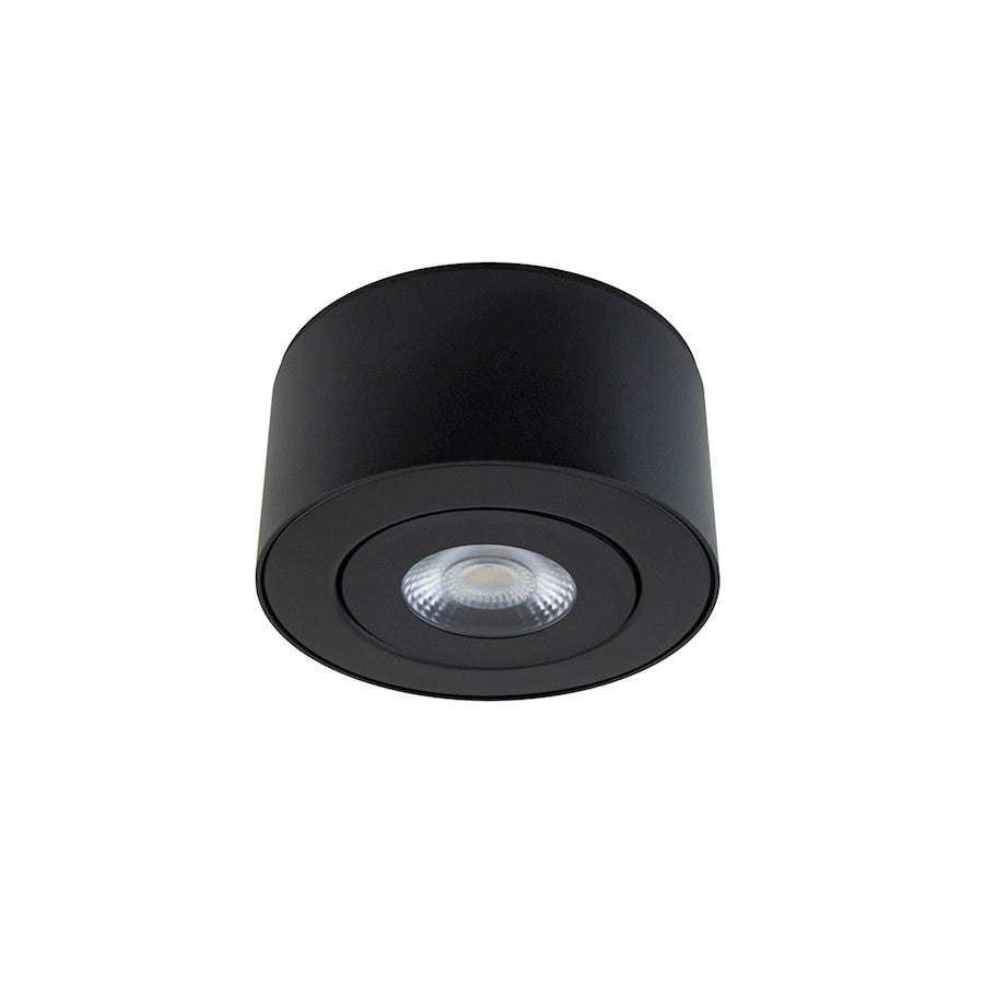 Modern Forms I Spy 2Lt 5" LED Outdoor Flush 3-CCT/3000K, Black - FM-W44205-30-BK