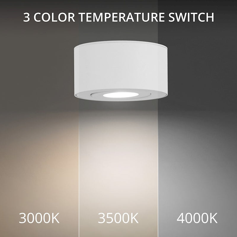 Modern Forms I Spy 2Lt 5" LED Outdoor Flush 3-CCT/3500K, White
