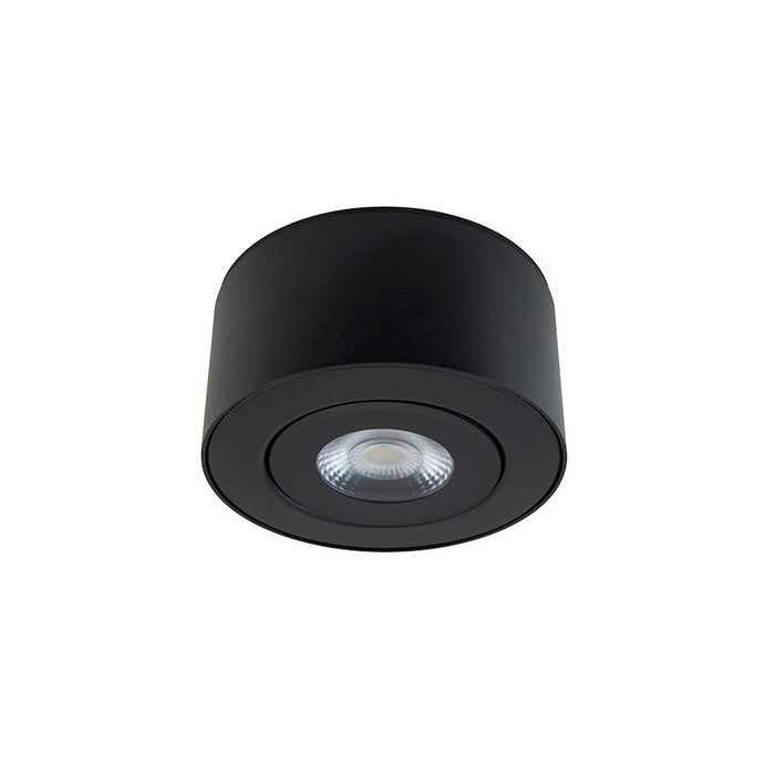 Modern Forms I Spy 2Lt 5" LED Outdoor Flush 3-CCT/4000K, Black - FM-W44205-40-BK