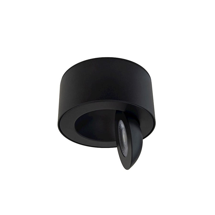 Modern Forms I Spy 2Lt 5" LED Outdoor Flush 3-CCT/4000K, Black