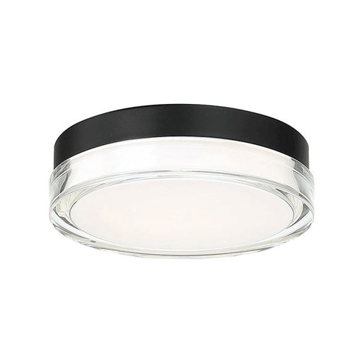 Modern Forms Pi 1 Light9" LED Round Flush Mount/3500K, Black - FM-W44809-35-BK