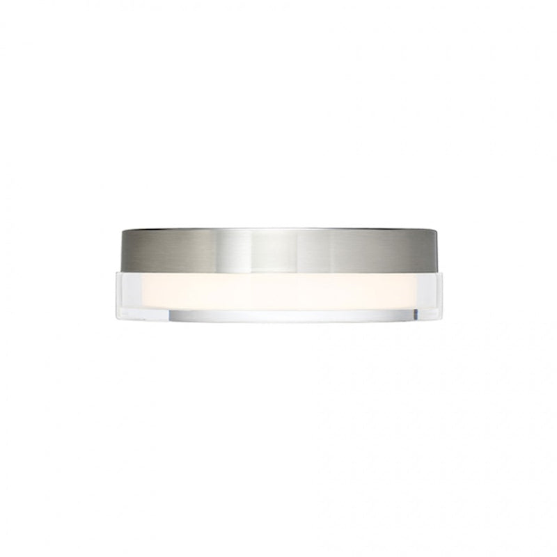 Modern Forms Pi 1 Light9" LED Round Flush Mount/3500K, Steel