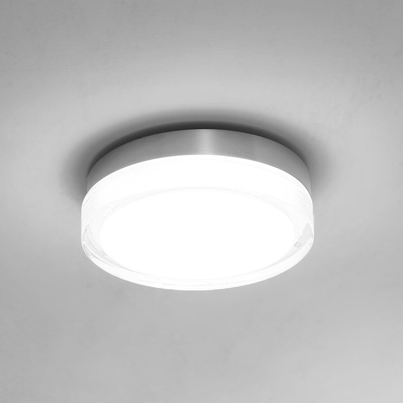 Modern Forms Pi 1 Light9" LED Round Flush Mount/3500K, Steel