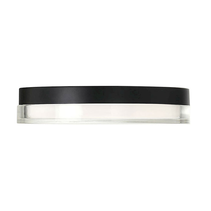 Modern Forms Pi 1 Light12" LED Round Flush Mount/2700K, Black