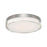 Modern Forms Pi 1 Light12" LED Round Flush Mount/3000K, Steel - FM-W44812-30-SS