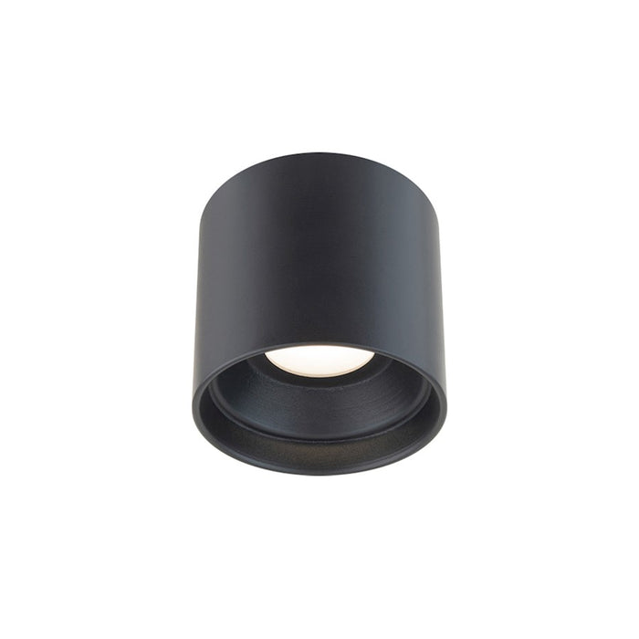 Modern Forms Squat 1Lt 5" LED Outdoor Flush 3-CCT/3000K, Black - FM-W46205-30-BK