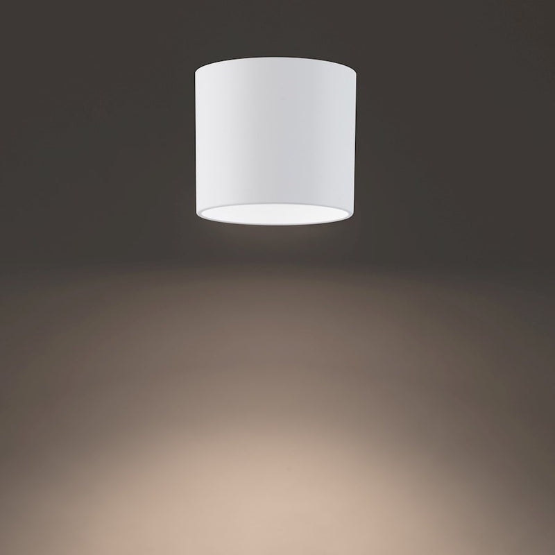 Modern Forms Squat 1Lt 5" LED Outdoor Flush 3-CCT/3000K, White