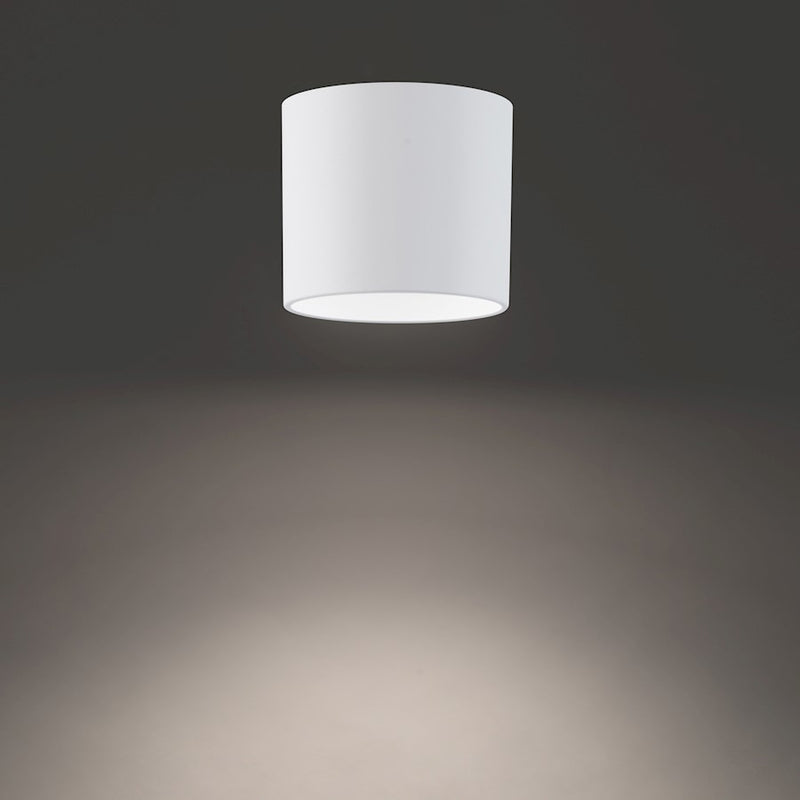 Modern Forms Squat 1Lt 5" LED Outdoor Flush 3-CCT/3500K, White