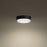 Modern Forms Kind 1Lt 8" LED Round Flush 3-CCT/3000K, Black