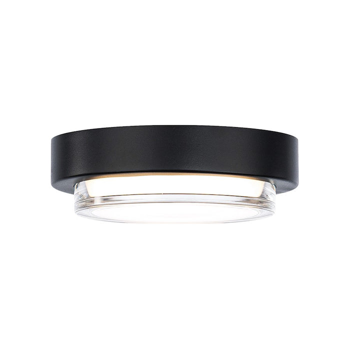 Modern Forms Kind 1Lt 8" LED Round Flush 3-CCT/3500K, Black