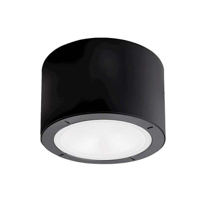 Modern Forms Vessel 1Lt 5.5" LED Outdoor Flush/2700K, Black - FM-W9100-27-BK