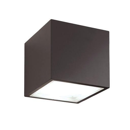 Modern Forms Bloc 1Lt 5.5" LED Outdoor Flush/2700K, Bronze - FM-W9200-27-BZ