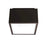 Modern Forms Bloc 1Lt 5.5" LED Outdoor Flush/2700K, Bronze