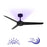 Modern Forms Ultra 3-Blade Germicidal 54" Fan, UV-C LED