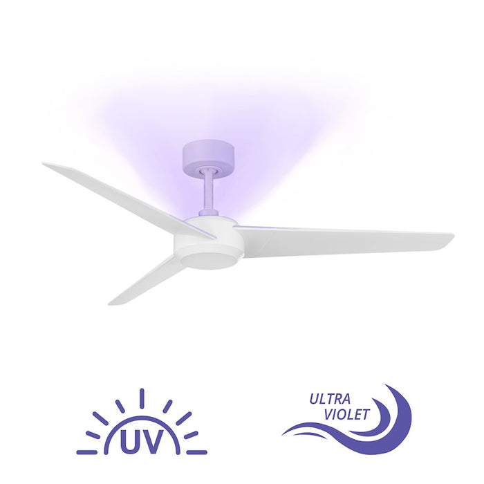 Modern Forms Ultra 3-Blade Germicidal 54" Fan, UV-C LED