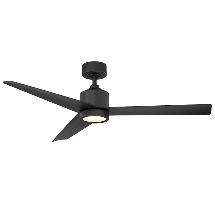 Modern Forms Lotus 1 Light, Ceiling Fan, Black