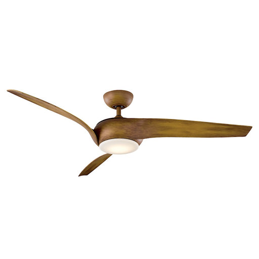 Modern Forms Nirvana 1-LT Ceiling Fan, Koa