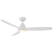 Modern Forms Fans Skylark 3-Blade 54" Ceiling Fan, White - FR-W2202-54L-MW