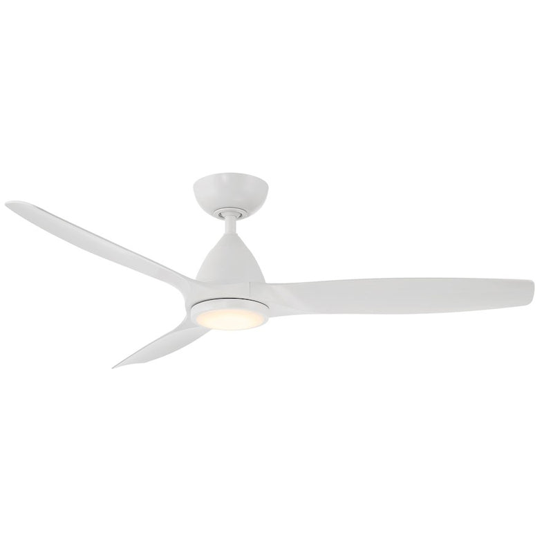 Modern Forms Fans Skylark 3-Blade 54" Ceiling Fan, White - FR-W2202-54L-MW