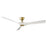 Modern Forms Torque 3-Blade 58" Ceiling Fan, Remote Control
