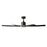 Modern Forms Fans Aura 8-Blade Ceiling Fan, Nickel Black