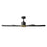 Modern Forms Fans Aura 8-Blade Ceiling Fan, Brass Black