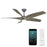 Modern Forms Fans Zephyr 5 5-Blade Ceiling Fan, Wood - FR-W2401-62L-GH-WW
