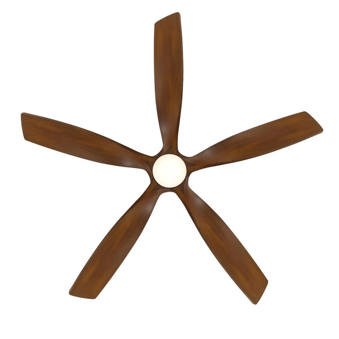 Modern Forms Fans Zephyr 5 5-Blade Ceiling Fan, Black Koa