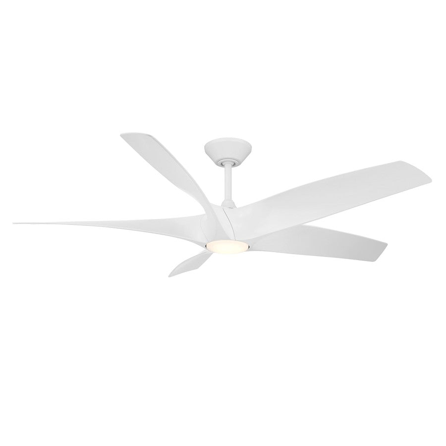 Modern Forms Fans Zephyr 5 5-Blade Ceiling Fan, White - FR-W2401-62L-MW