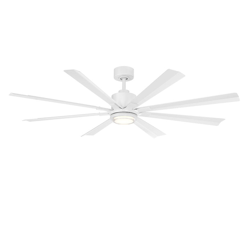 Modern Forms Size Matters 8-Bld 65" Large Ceiling Fan, White - FR-W2403-65L-MW