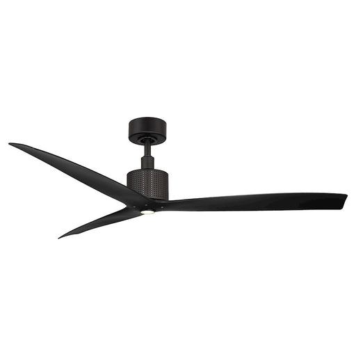 Modern Forms Fans Spinster 3-Blade Ceiling Fan, Black - FR-W2404-60L-MB