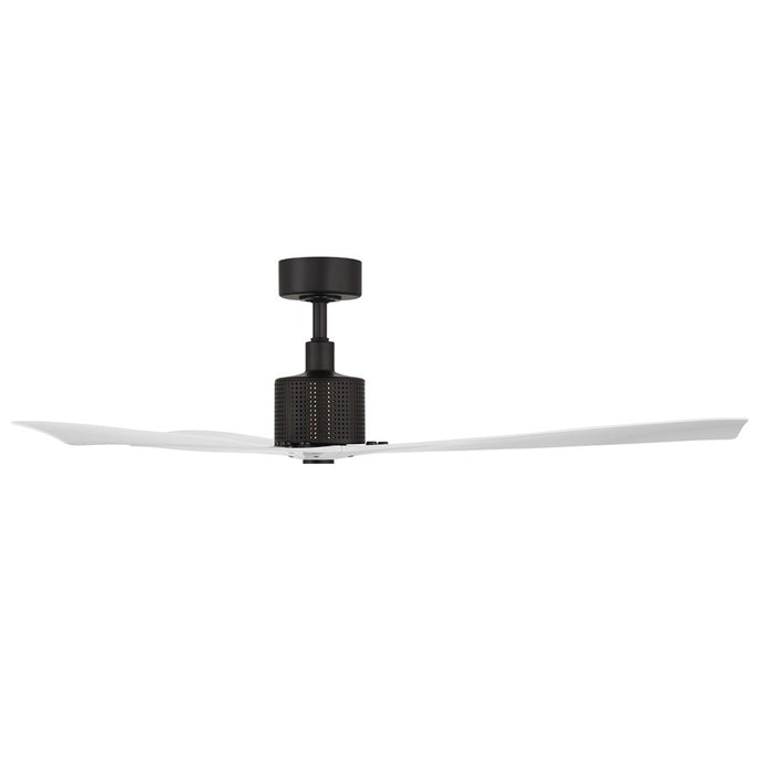 Modern Forms Fans Spinster 3-Blade Ceiling Fan, Black White