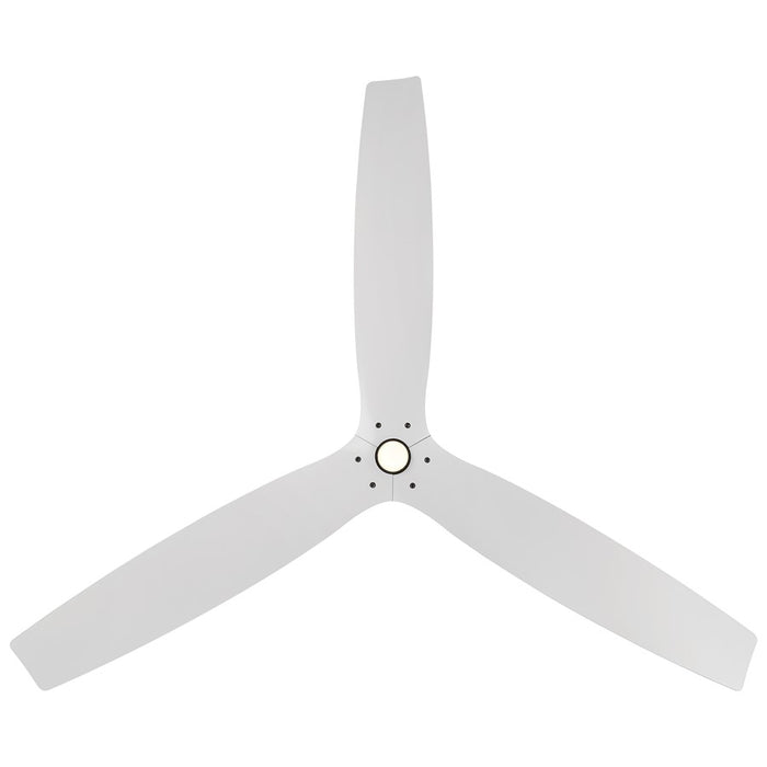 Modern Forms Fans Spinster 3-Blade Ceiling Fan, Black White