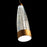 Modern Forms Mystic 1Lt 12" LED Pendant/Optic Crystal/3500K, Brass