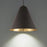 Modern Forms Taper 1 Light 22" LED Pendant/3000K, Bronze/Gold