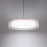 Modern Forms Metropolis 1Lt 24" LED Pendant/3000K, Nickel