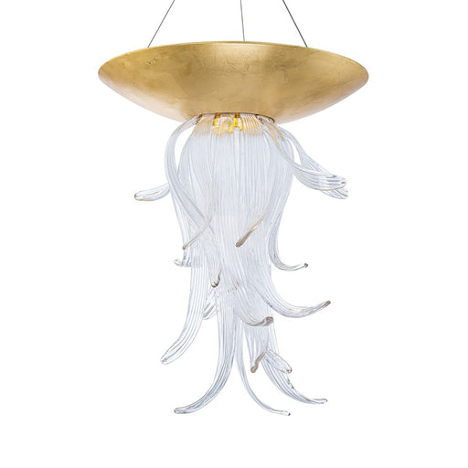 Modern Forms Tendril 1Lt 26" LED Pendant, Gold Leaf - PD-22532-GL