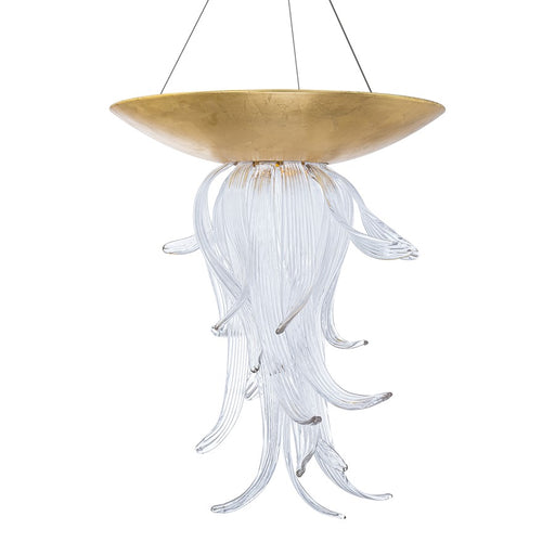 Modern Forms Tendril 1Lt 26" LED Pendant, Gold Leaf