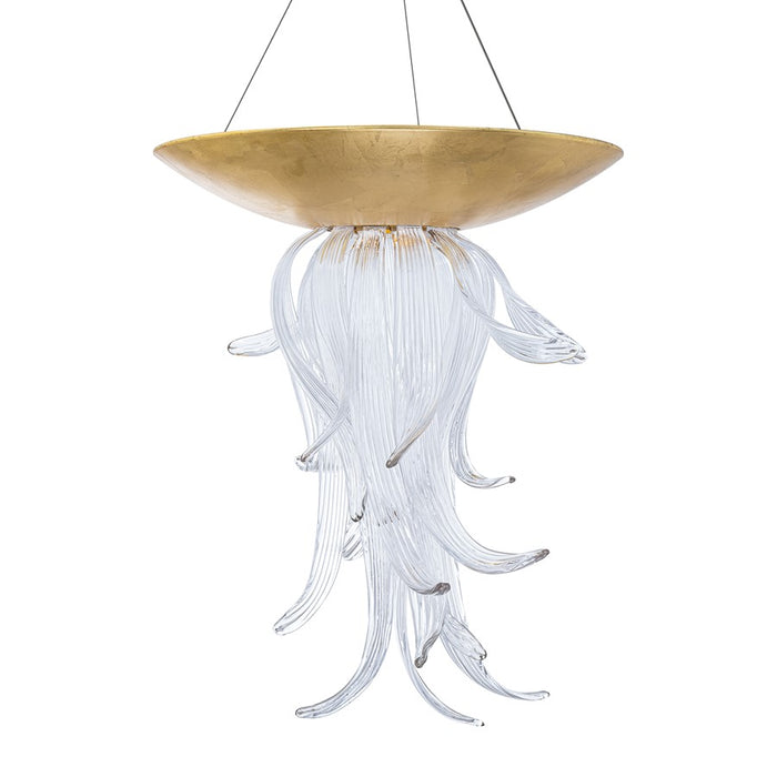 Modern Forms Tendril 1Lt 26" LED Pendant, Gold Leaf