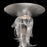 Modern Forms Tendril 1Lt 26" LED Pendant, Silver Leaf