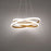 Modern Forms Veloce 1 Light 26" LED Pendant/3000K, Aged Brass