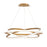 Modern Forms Veloce 1 Light 38" LED Pendant/3000K, Aged Brass